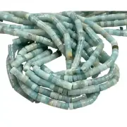 Amazonite Natural Gemstone Heishi Disc Tyre Shape Beads Strand Size 4mm Yoga Hea