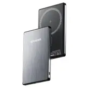 ESSAGER AKD-YD52 20W 5000mAh Magnetic Wireless Power Bank External Battery Power Supply with 1 Input & 2 Outputs Fast Ch
