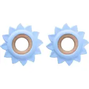 Koala Dream Silicone Soothing Teether Sun Blue 4m+ 2PK