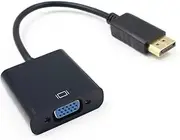 jojofuny High Performance Displayport to Adapter Easy to Use Video Converter for Multi-Display Setup No External Power Required Sturdy and Design for Computers and Monitors