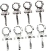 BELLIFFY 2 Sets of Pure Copper Sheep Eye Nails Rivets for Leather Crafts Jewelry Eyelet Screws
