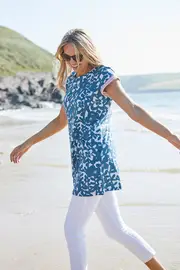Short Sleeved Everyday Tunic--LILY-LM5003