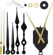 Non-Ticking Quartz DIY Wall Pendulum Clock Movement Mechanism with 6.7 in Long S