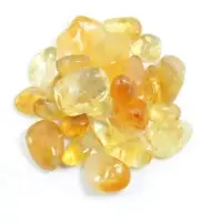 Natural Citrine Tumbled Natural Stone Crystal Gemstone Success Wellbeing