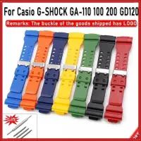 在飛比找蝦皮購物優惠-Yifilm矽膠錶帶卡西歐g-shock GA-100 11