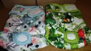 2 Wegreeco Washable Reusable Premium Female Dog Diapers Size M *NEW*