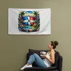 Dominican Republic Pure Life Wall Tapestry Flag Decor