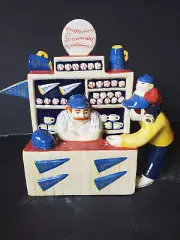 Vintage Clay Art Baseball Souvenir Stand Teapot San Francisco