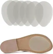 [ZBLGO] Non-Slip Shoes Pads Sole Protectors Adhesive, High Heels Anti-Slip Shoe Grips (Clear - 3pairs)