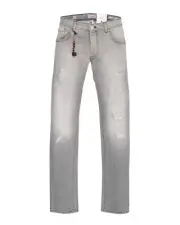 NWT MARCO PESCAROLO Nerano JEANS light grey denim luxury Napoli Italy us 33