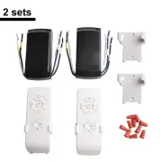 Programmable Ceiling Fan Light Remote Control Kit with Flexible Timing Function