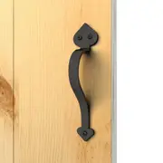Black Sliding Barn Door Handle BH3 - Australia Barn Door Expert