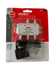 RCA VH240R 4-Way TV Antenna Signal Amplifier
