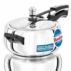 Hawkins SSC35 Induction Base Stainless Steel Pressure Cooker, 3.5L, Silver 6102