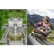 Save 10.00%! Private Linderhof Castle, Entry-Ticket - optional Toboggan Run