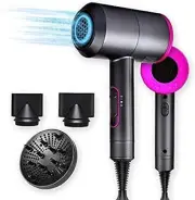Professional Hair Dryer 2000W with Ionic Technology, 3 Heat Settings & Diffuser