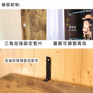 【BuyJM】LED燈 抽屜式低甲醛十層強化玻璃展示櫃/公仔櫃/模型櫃/收納櫃/玻璃櫃 (8折)