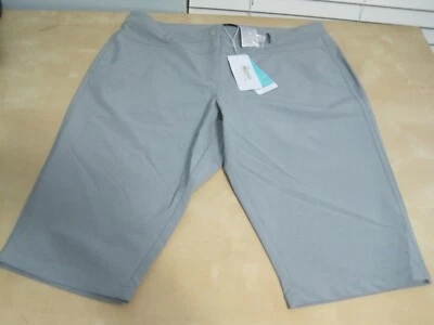 Nivo Mandy Womens Grey Size 12 Golf pickleball Shorts NEW NWT NIO210410
