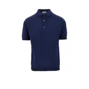 [JOHN SMEDLEY] JOHN SMEDLEY 'Adrian' cotton polo shirt Man S S Blue
