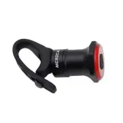 Smart Sensor Brake Tail Light USB Charging Night Riding Tail Light (Color: Black