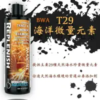 在飛比找樂天市場購物網優惠-美國 BWA 百威 【T29海洋微量元素】 500ml/25