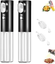 Biem Butter Sprayer, Electric Butter Sprayers, 200ml/7oz Electric Biem Butters Sprayer, for Cooking, BBQ, Air Fryer (2pcs)