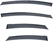 Compatible for Toyota Prius XW30 2012-2015 Window Visors Weathershields Wind Rain Guard Vehicle Cover Door Visor Vent Shades Ventvisor