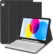 Keyboard for iPad 10th Generation (2022), Wireless Detachable Keyboard with