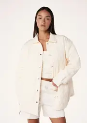 MOMENT JACKET IN WHISPER WHITE, XS