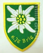 Austria Austrian Armed Forces Army 6th Brigade (Mountain) Patch