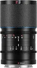 SIRUI Saturn 75mm T2.9 1.6X Full Frame Carbon Fiber Anamorphic Lens, Cine Lens for L Mount Cameras, Less Than 500g (Blue Flare)