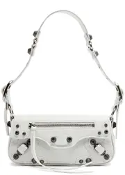 Balenciaga Le Cagole Sling XS Leather Shoulder bag - White ONE SIZE