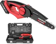 Mini Chainsaw 8 Inch, Upgrade Cordless Electric Chainsaw with Safety Lock, Handheld Small Chainsaw for Tree Pruning Wood Cutting, Electric Chainsaw Kit