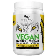 White Wolf Nutrition Vegan Lean Protein | 900g / Banana Cinnamon