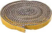 Amosfun 1 Roll Boiler Washer Glass Fiber Component Wood Stove Fireplace Insert Door Rope Wood Stove Door Rope Gasket for Wood Stove Accessories Replace Rope Seal Gasket