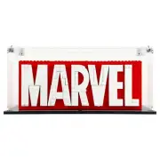 Display Case for LEGO® 76313 Marvel™ MARVEL Logo & Minifigures