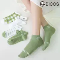 在飛比找蝦皮購物優惠-【BICOS】襪子 一組五雙 女生 短襪 海洋 熊熊 貓咪 