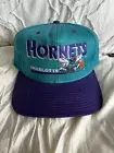VINTAGE BNWT Charlotte Hornets Snapback Twins Enterprise Hat