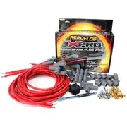Aeroflow Univ Lead Set Red 90Deg V8 90Deg Plug Std & Hei Red