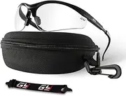 [GY] Shooting Glasses Safety Glasses Running Glasses Men with 3 Interchangeable Lenses & TR90 Lightweight Frame, Anti-Glare Sports Goggles Women for Tactical/Cycling/Fishing/Driving/Climbing