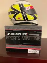 Jenson Button Hand Signed Late2009 1/2 Scale Helmet Brawn Very Rare F1 Autograph