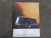 FORD ZA FAIRLANE BROCHURE.