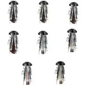 Girls Synthetic Hairpiece Wigs Hair Extensions Ponytail for Cosplay Holiday