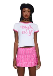 [Dolls Kill x Clueless] Get Off Of Me Baby Tee