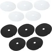 Parliky 20pcs Non-Woven Control Ground Cloth Gardening Orchard Tree Protector Mat Weeding Device