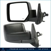✅ For 2007-18 JEEP PATRIOT LH & RH Side Black Foldaway Power Heated Mirrors