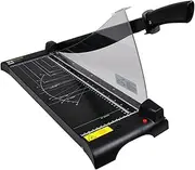 Guillotine A4 Paper Cutter Portable Photo Trimmer Stack Paper Commercial Grade Guillotine Paper Slicer Cutter for Photo Paper, Film, Art Paper Jam, Office
