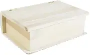 Multicraft Wood Keepsake Book Box-7"X5"X2.25" WS946