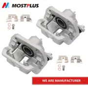 2X Rear Brake Calipers w/ Bracket For 2005-2010 Honda Odyssey 3.5L Left+Right (for: Honda)