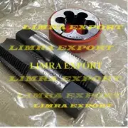 TAP DIE SET CYCLE 26 TPI THREAD 1/4" 5/16" 3/8" 7/16" 1/2" 5/8" 3/4" - BOXED